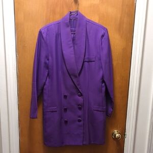Elegant Purple Women's Blazer